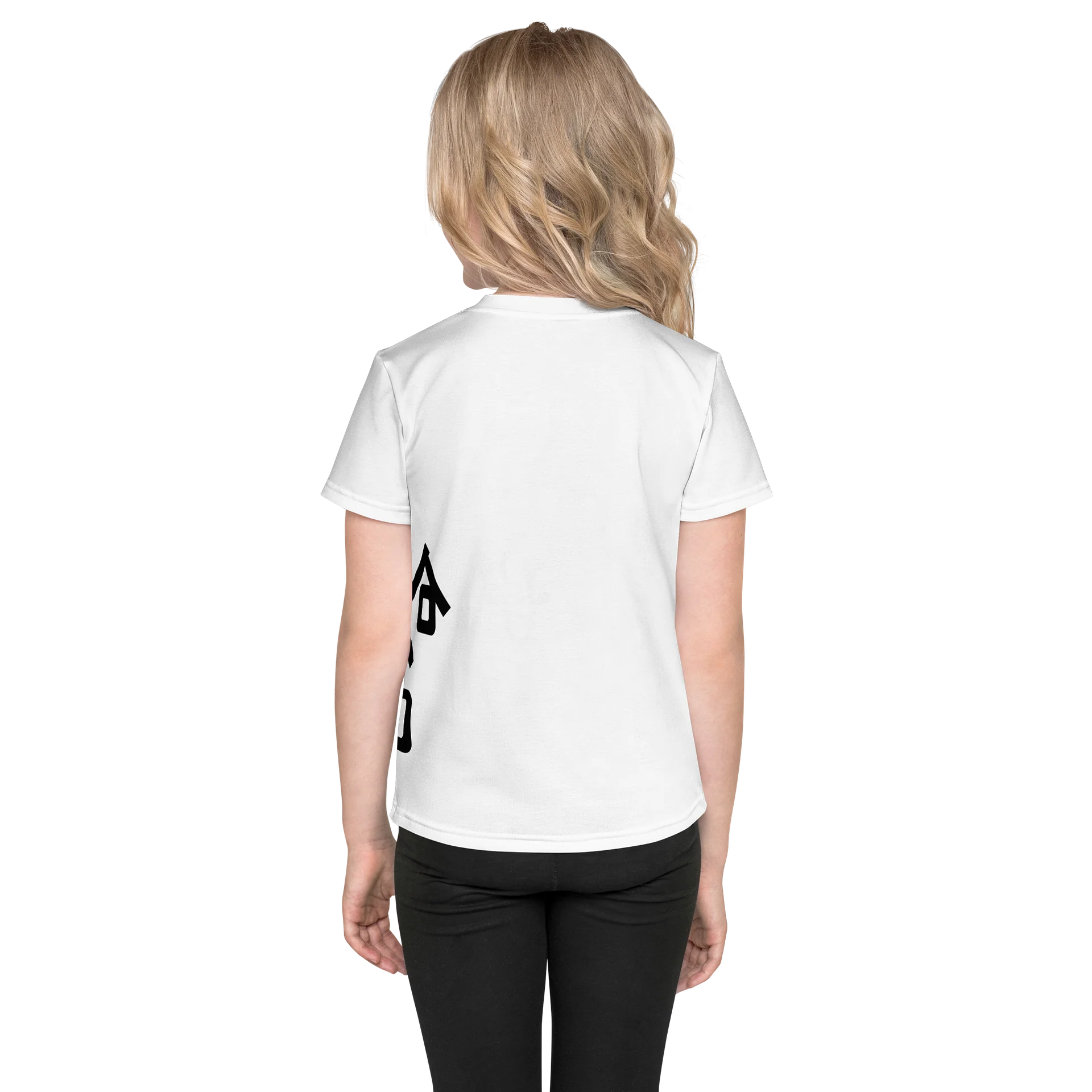 Kid's T-shirt with wrap around logo product image (4)