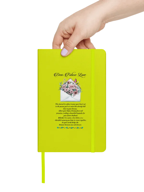 Dear Future Love- A Gift for a future Husband/Soulmate. Blank Hardback Journal product image (14)