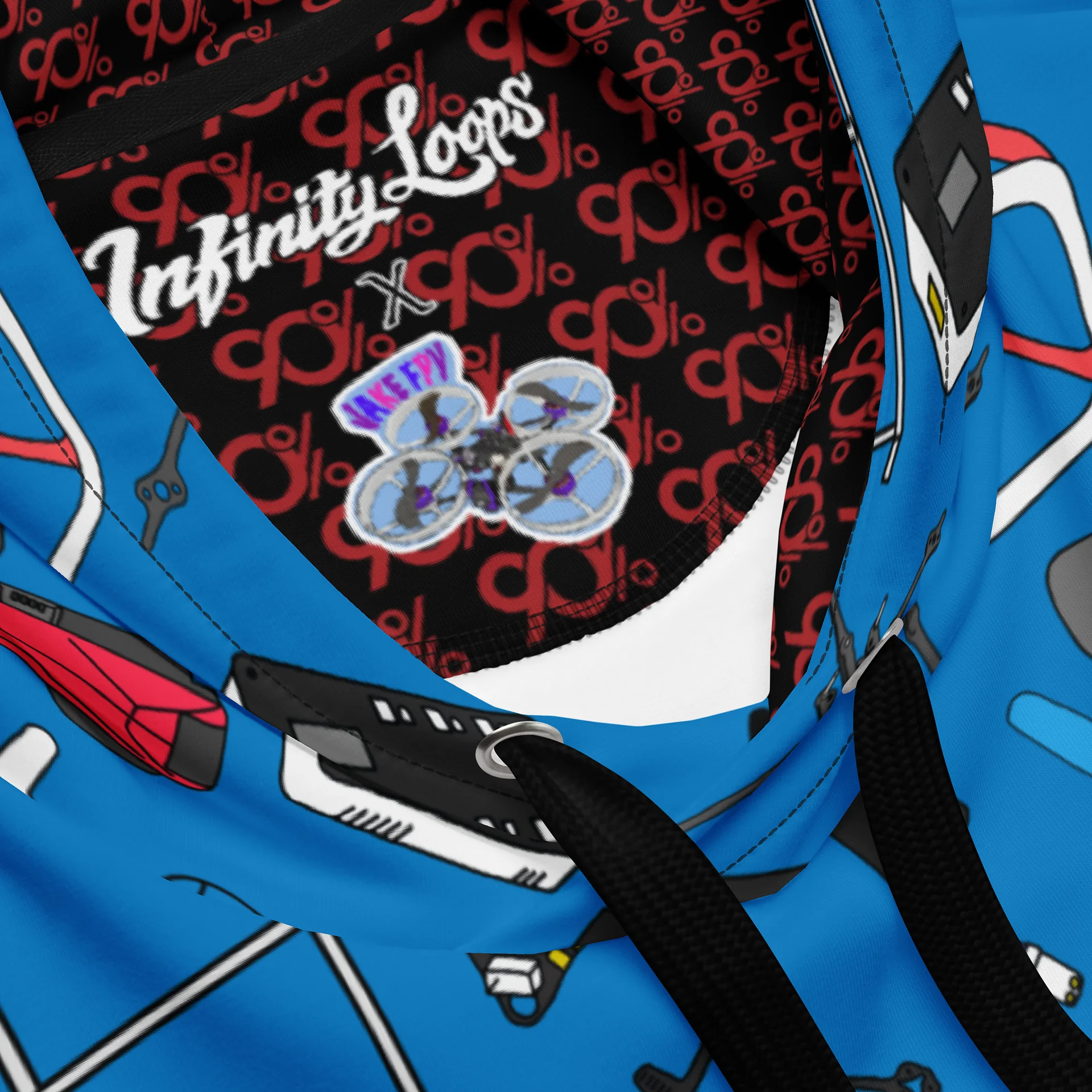 Blue Micro FPV Hoodie product image (4)