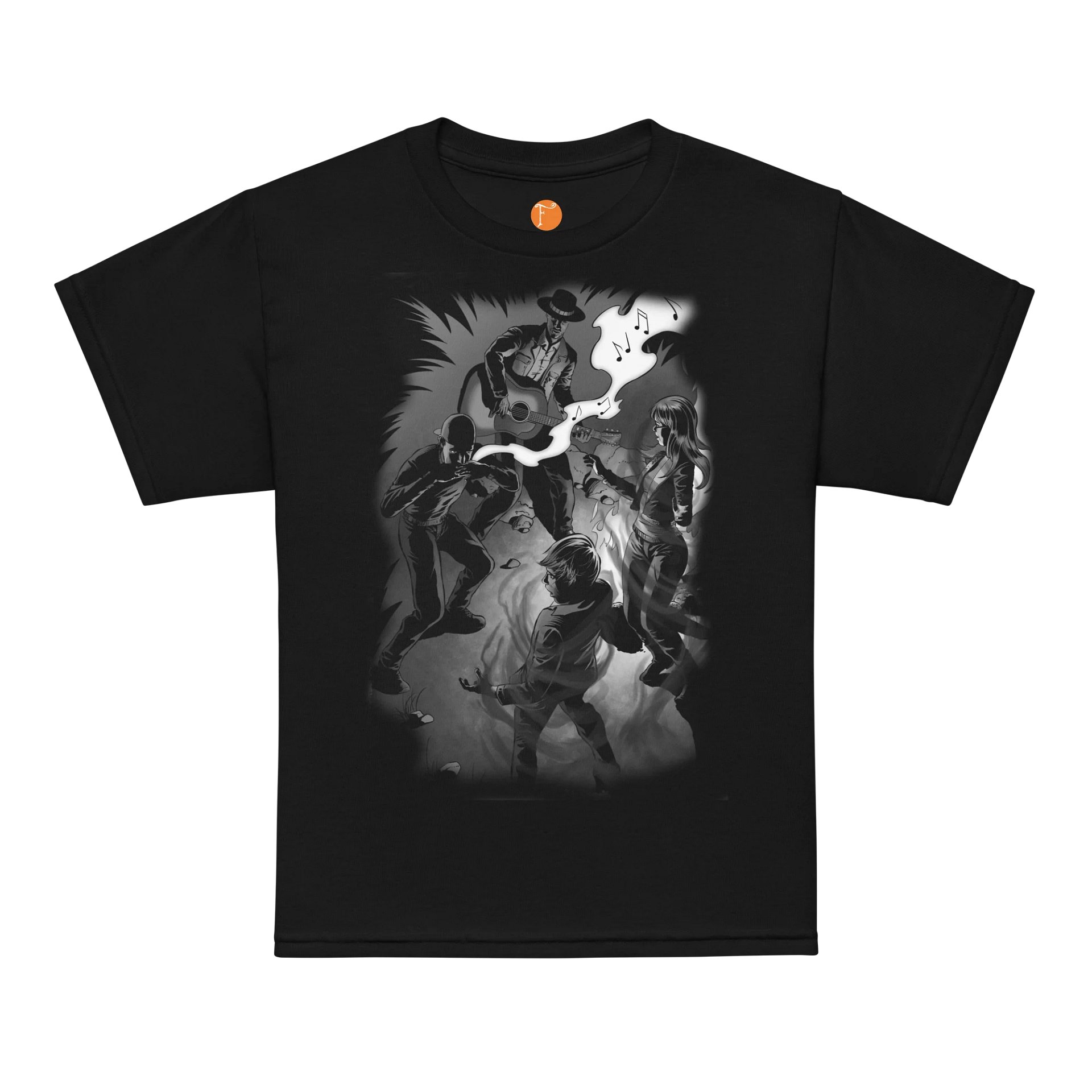 Shadows on the Silver Strings - Sliver Jack - Youth T-Shirt product image (7)