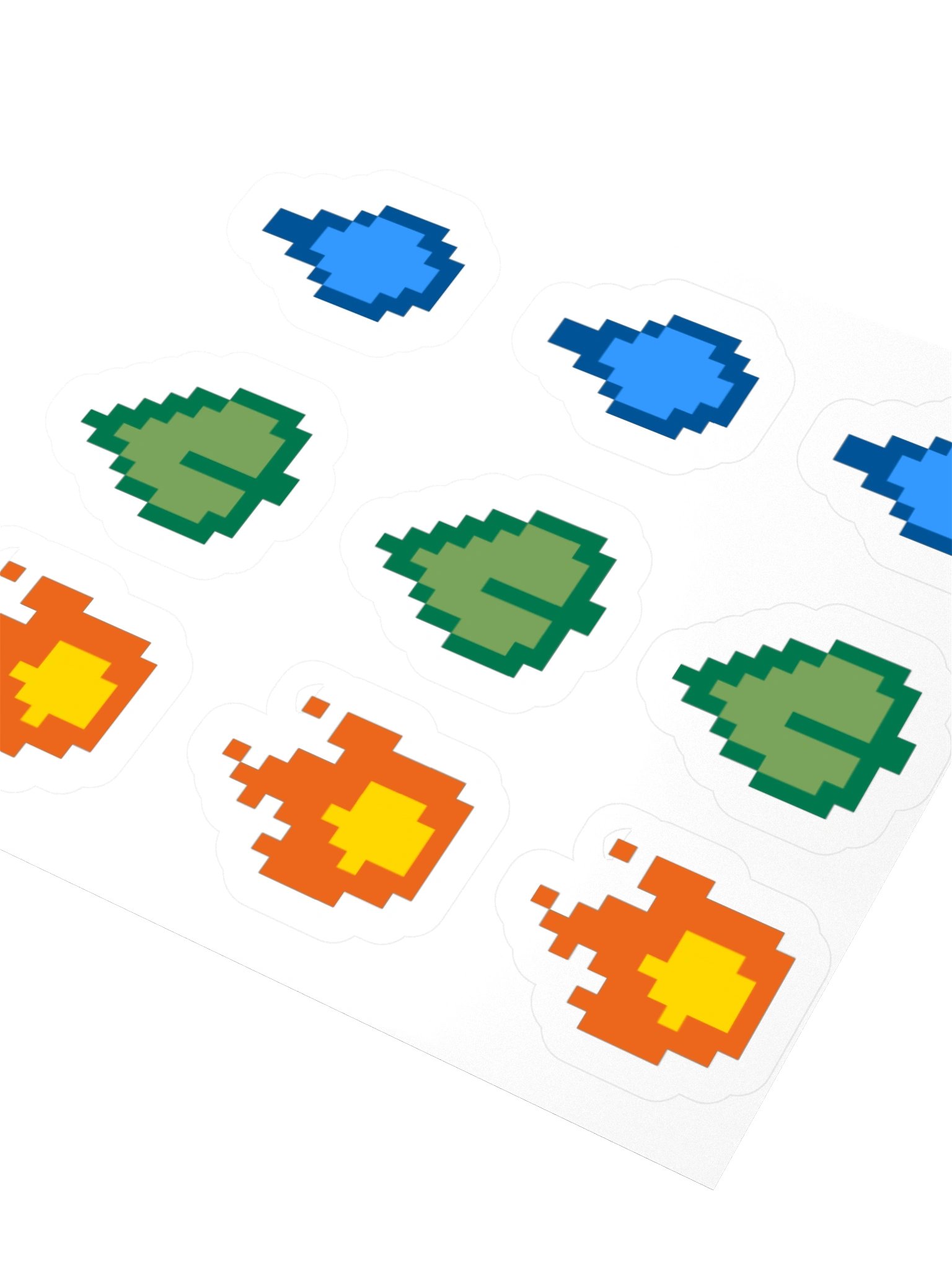 Fire Water Grass - Sticker Set product image (3)