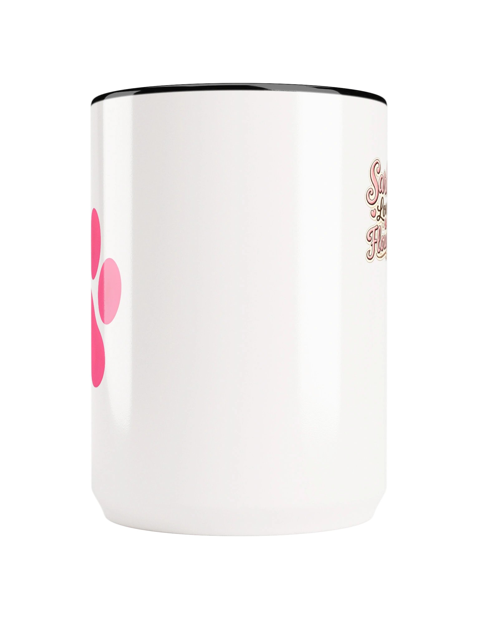 Sahha Loves Flowers Dog Paw Mug product image (19)