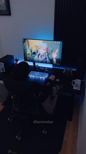“I’ll just play for a little bit” 🥲

Setup links in bio

#desksetup #gamingdesk #wutheringwaves