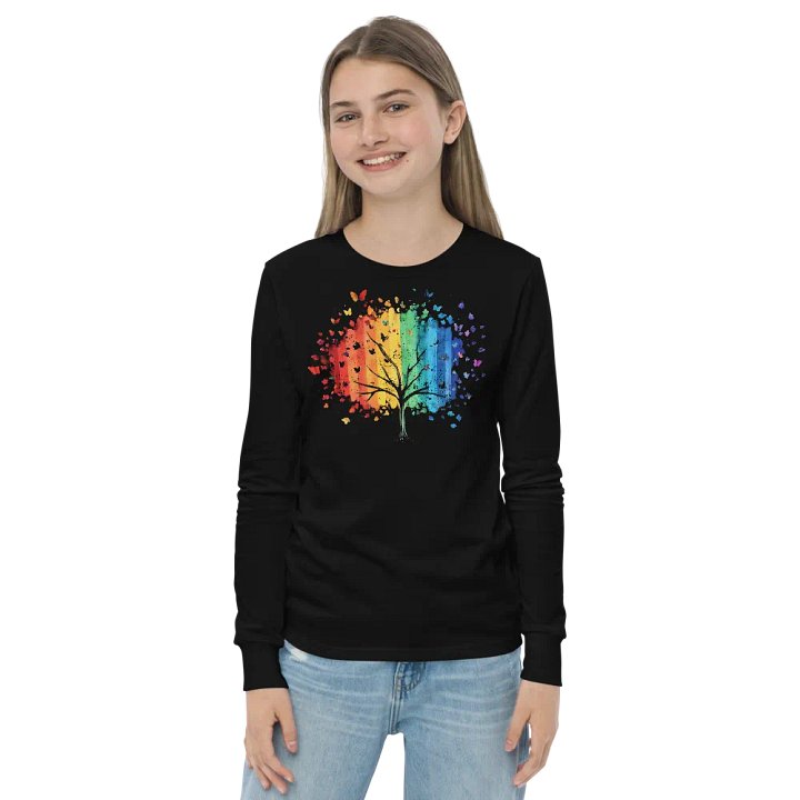 Spectrum Of Nature Long Sleeve Youth T-shirt product image (2)