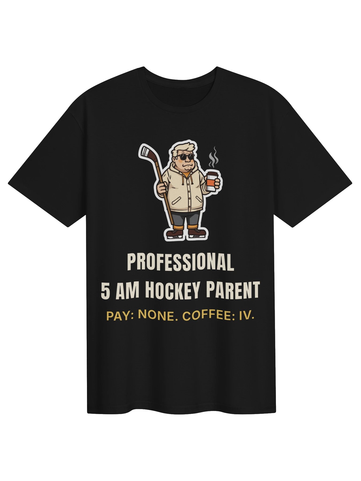 Professional 5 AM Hockey Parent Shirt – Funny Hockey Dad Gift Tee product image (1)