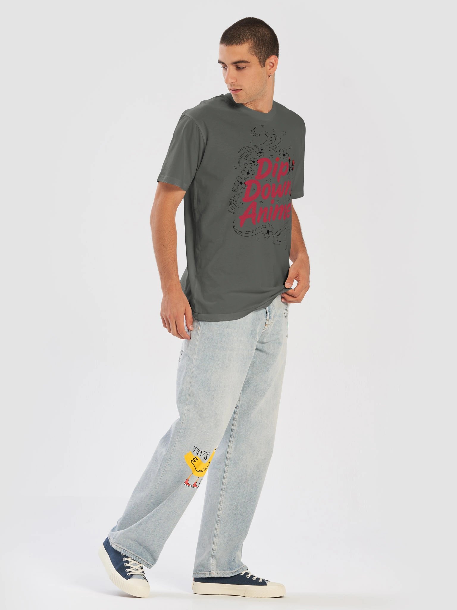 Dip Down Anime Bold Tee product image (15)