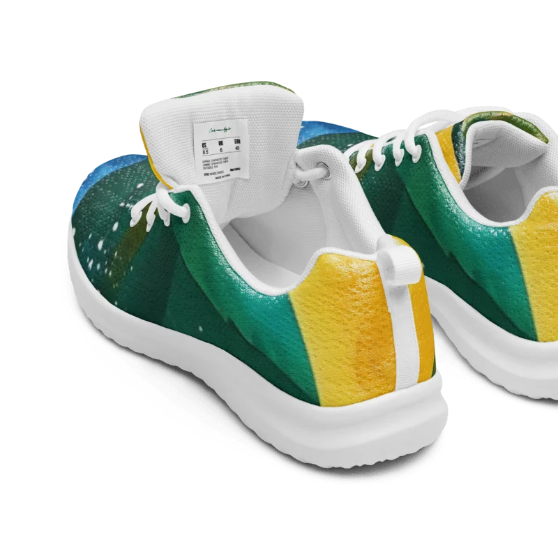Abstract Diplomat Print - SVG - Caribbean Apples | Women's Athletic Shoes product image (5)