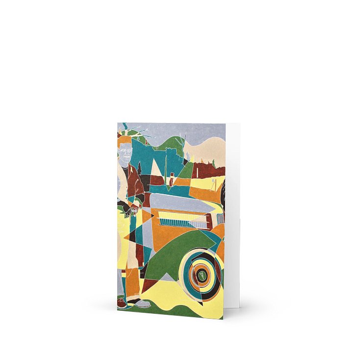 Pat's '36 Ford (2014) Greeting Card product image (2)