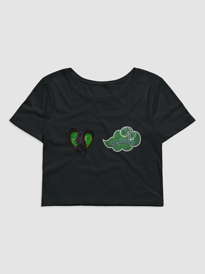 THE GREEN RAIN CLOUD HEARTED crop top product image (3)