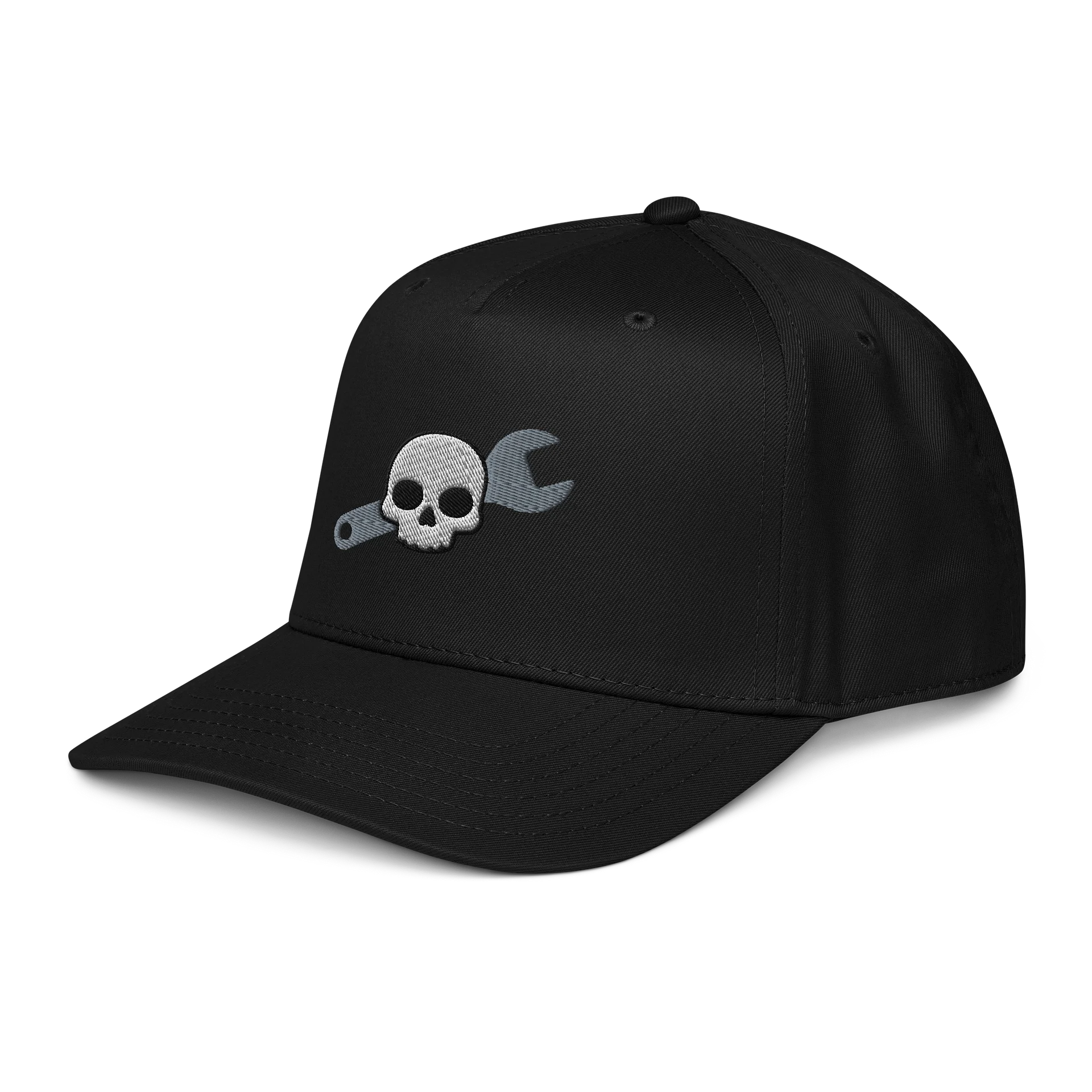 Rebel Rider Skull & Wrench Hat cap (Embroider) product image (2)