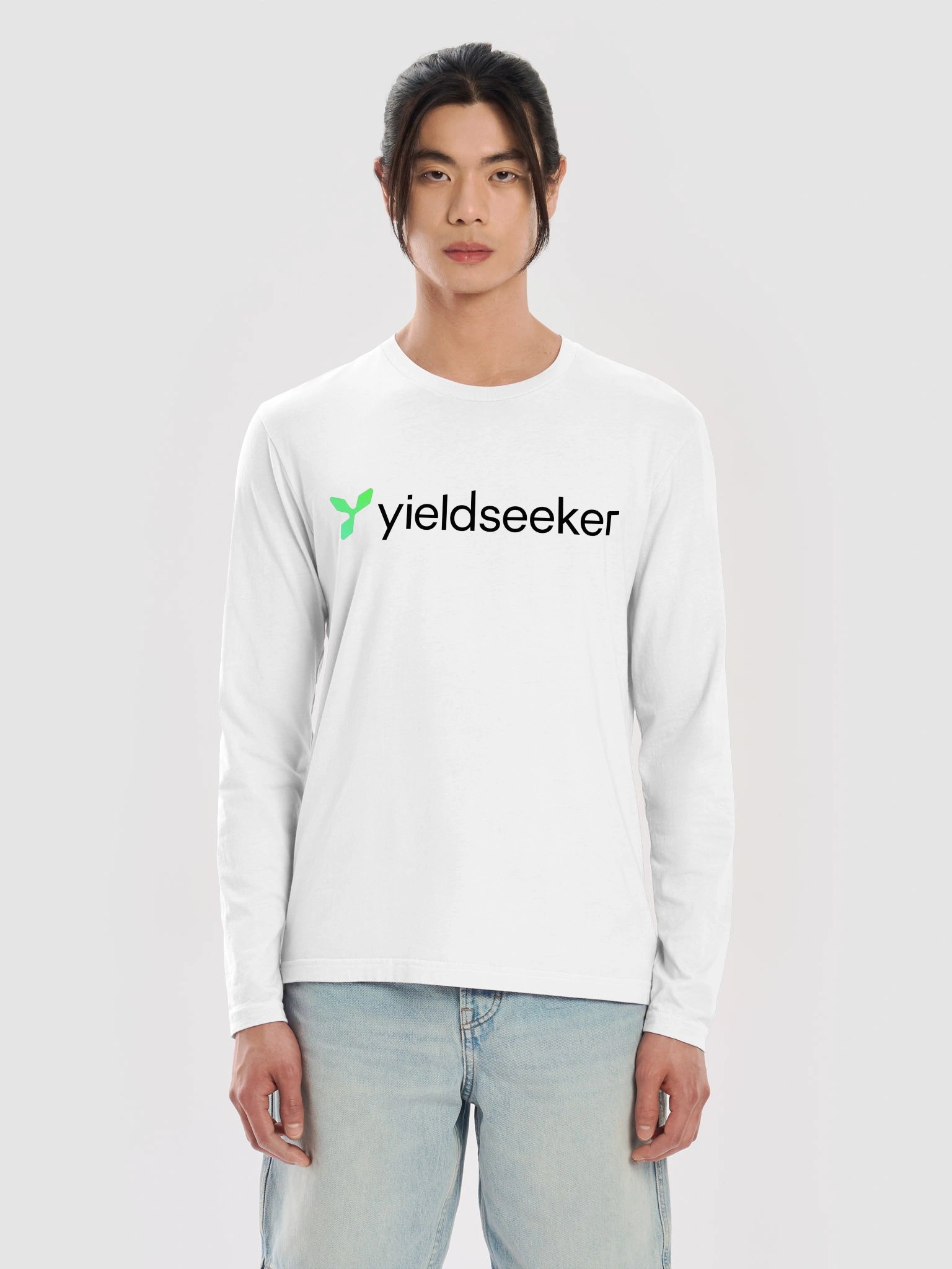 YieldSeeker Premium Tee - White product image (5)