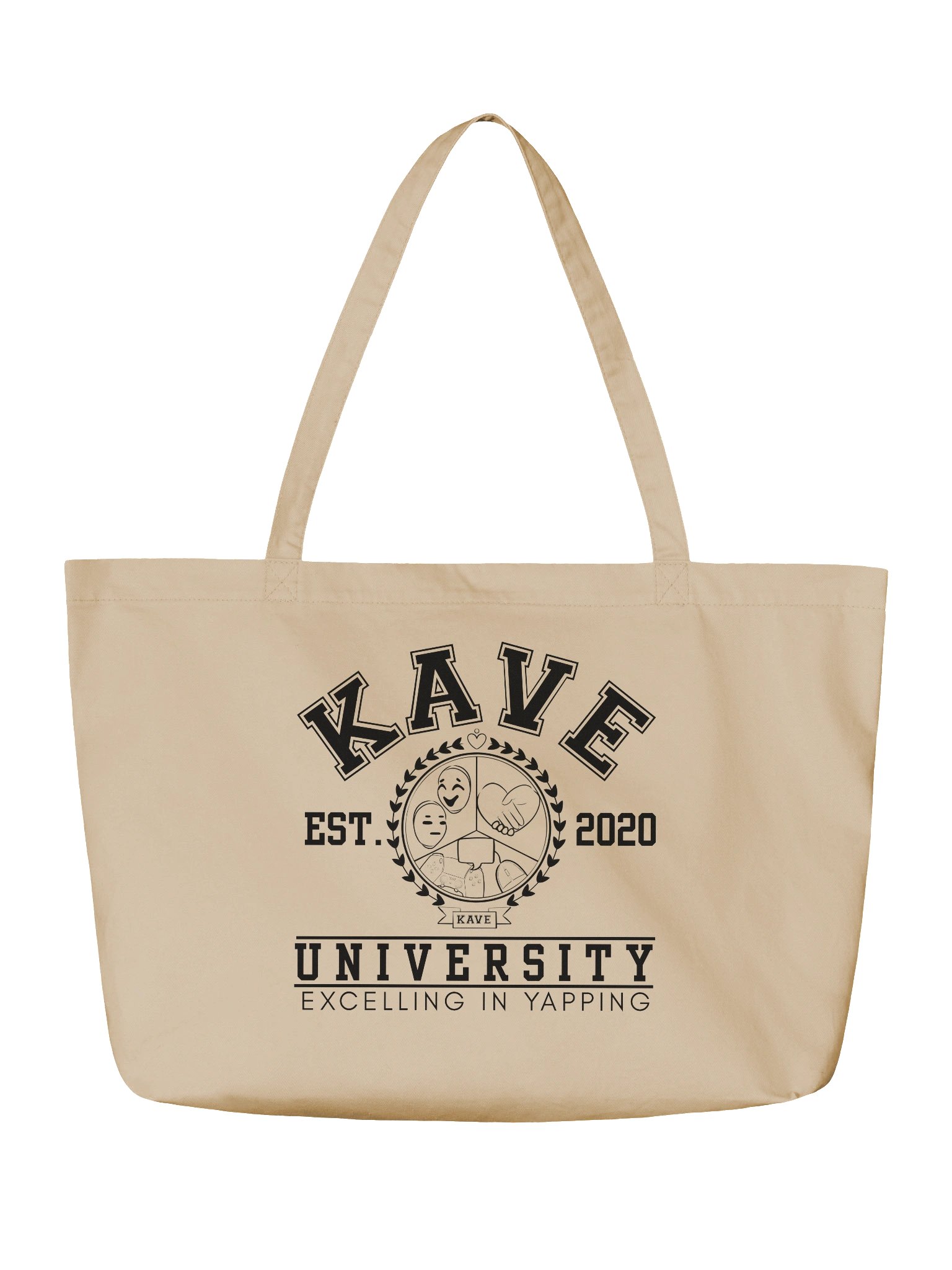 Kave University Large Tote Bag | Tan product image (2)