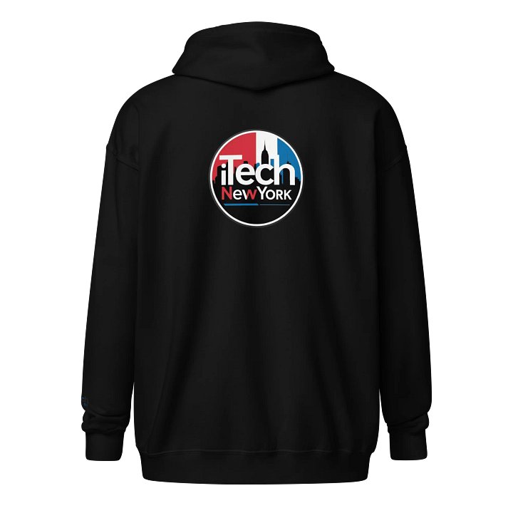 iTechNewYork Logo Hoodie Jacket w/ Zipper product image (1)