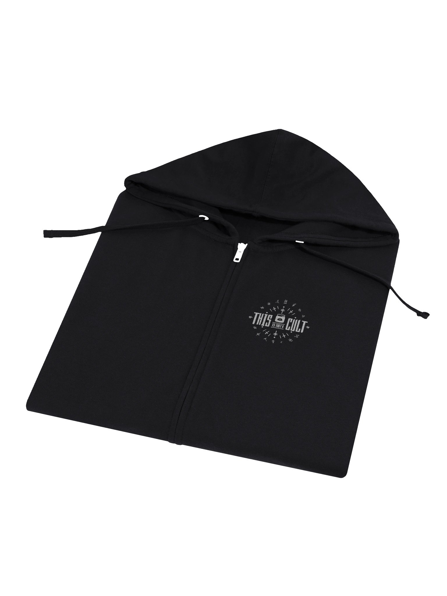 This Is Not a Cult - Independent Trading Co. Fleece Zip Up Hoodie product image (6)