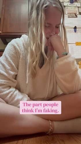 People w chronic illness & disabilities aren’t pretending or faking being sick, most of the time we’re pretending and faking ...