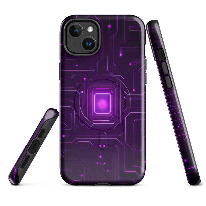 Neon Circuitry iPhone® MagSafe® Tough Case product image (2)