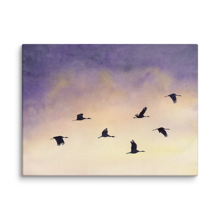 Sandhill Cranes in Evening Flight product image (1)