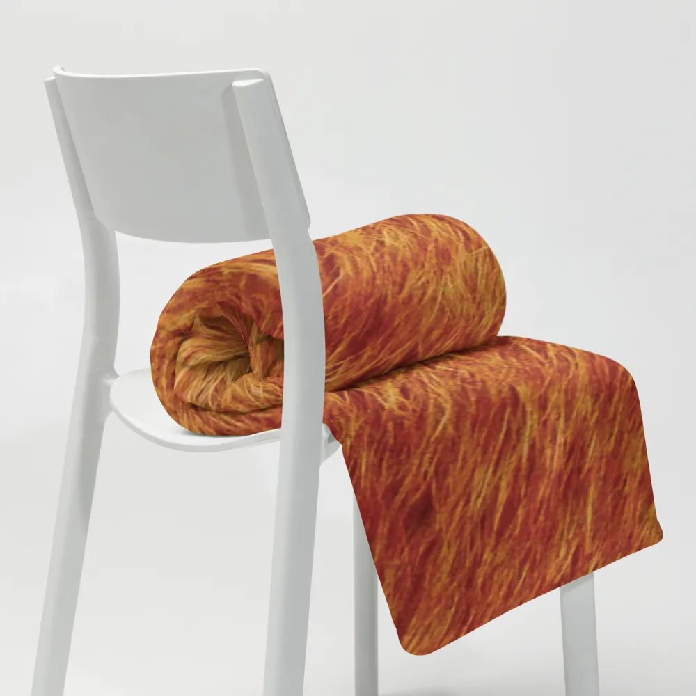 Fuzzy Orange Dream Throw Blanket product image (20)