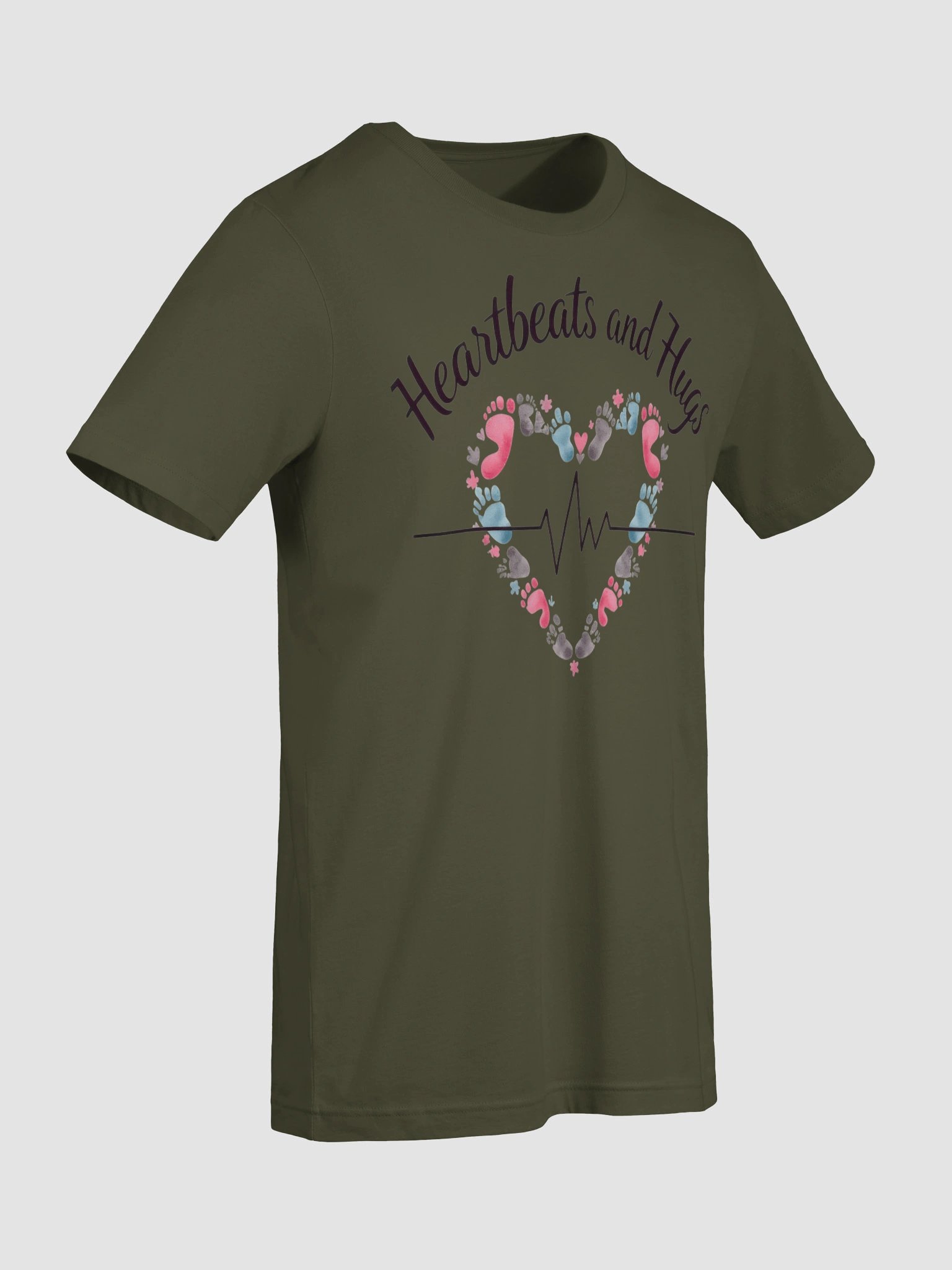 Ekg, Heartbeat and Hug T-Shirt product image (33)