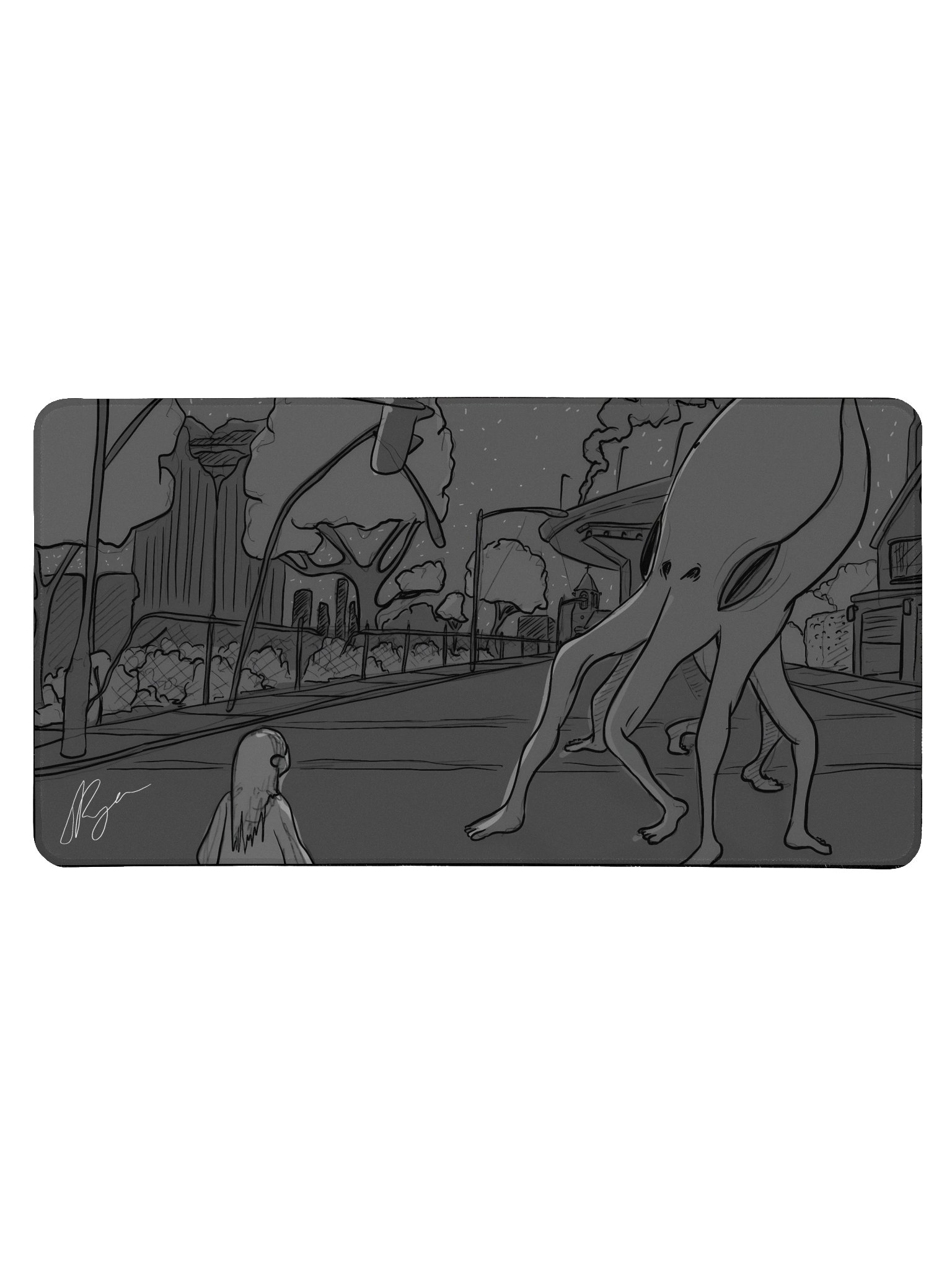 Stay Still — Mouse Pad product image (1)