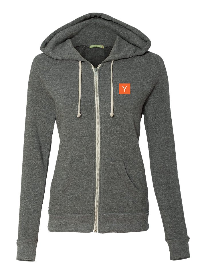 YC Women's Cut Zip Hoodie product image (1)
