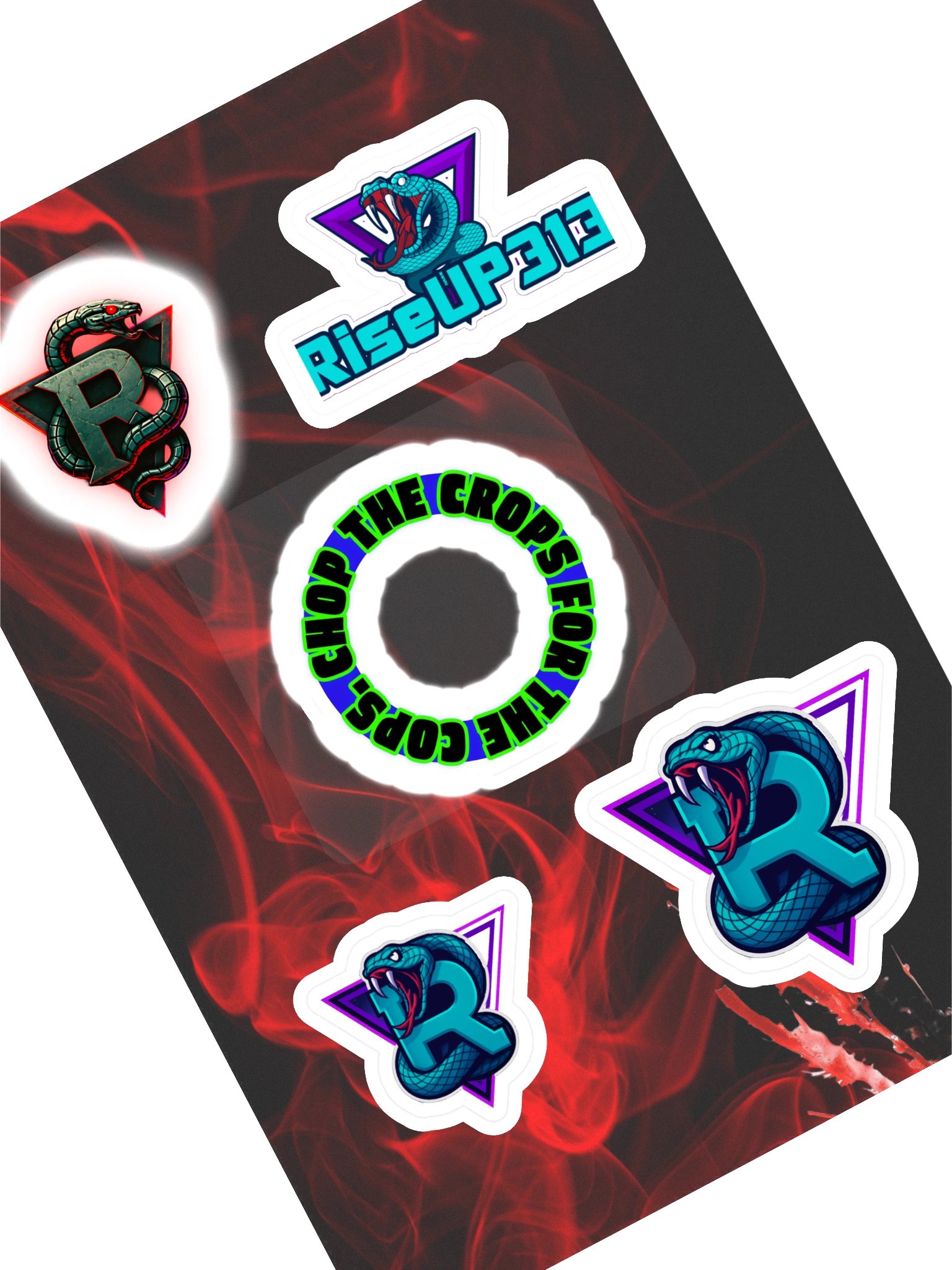 Riseup313 Sticker Sheet product image (1)