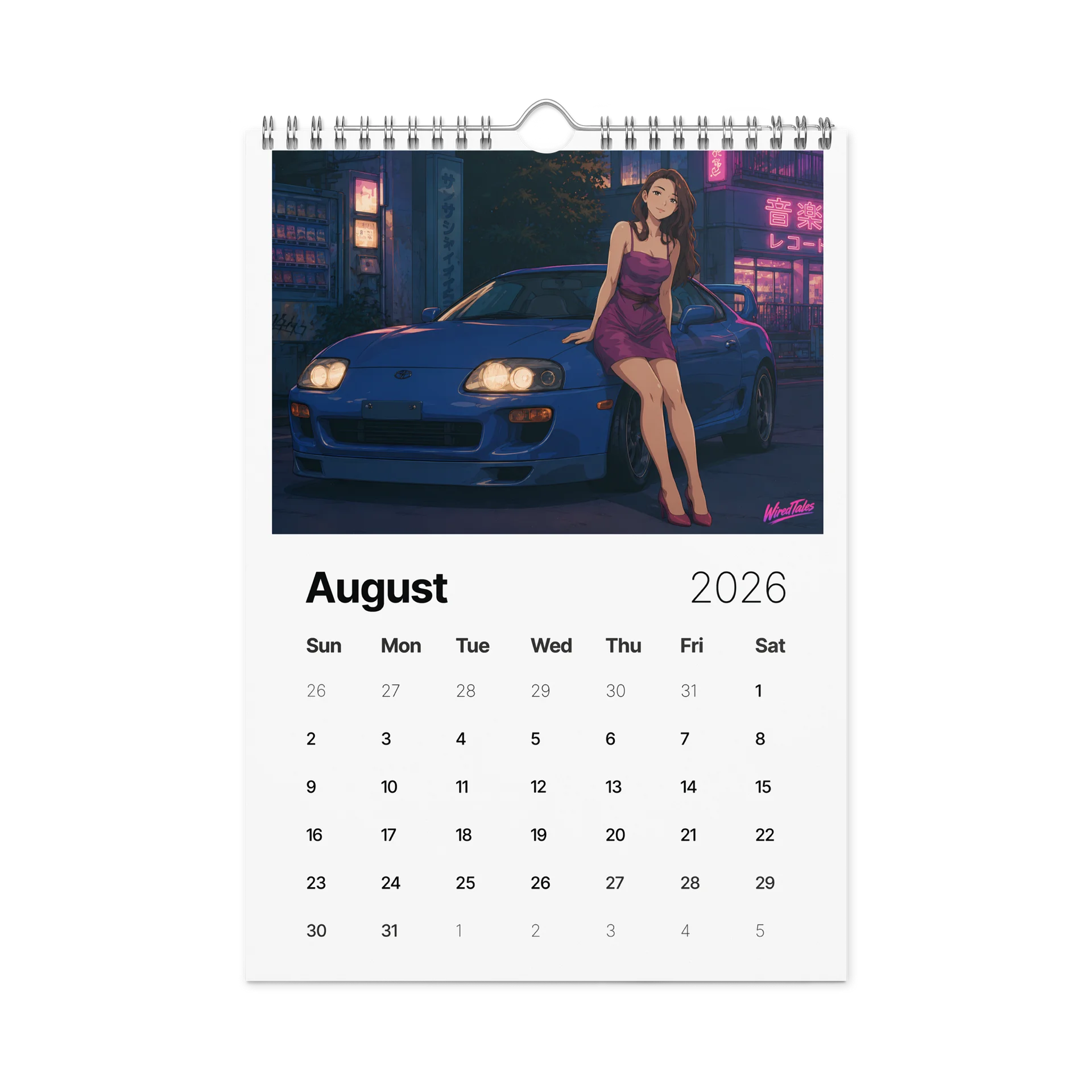 Wired Calendar (Art Only) product image (2)