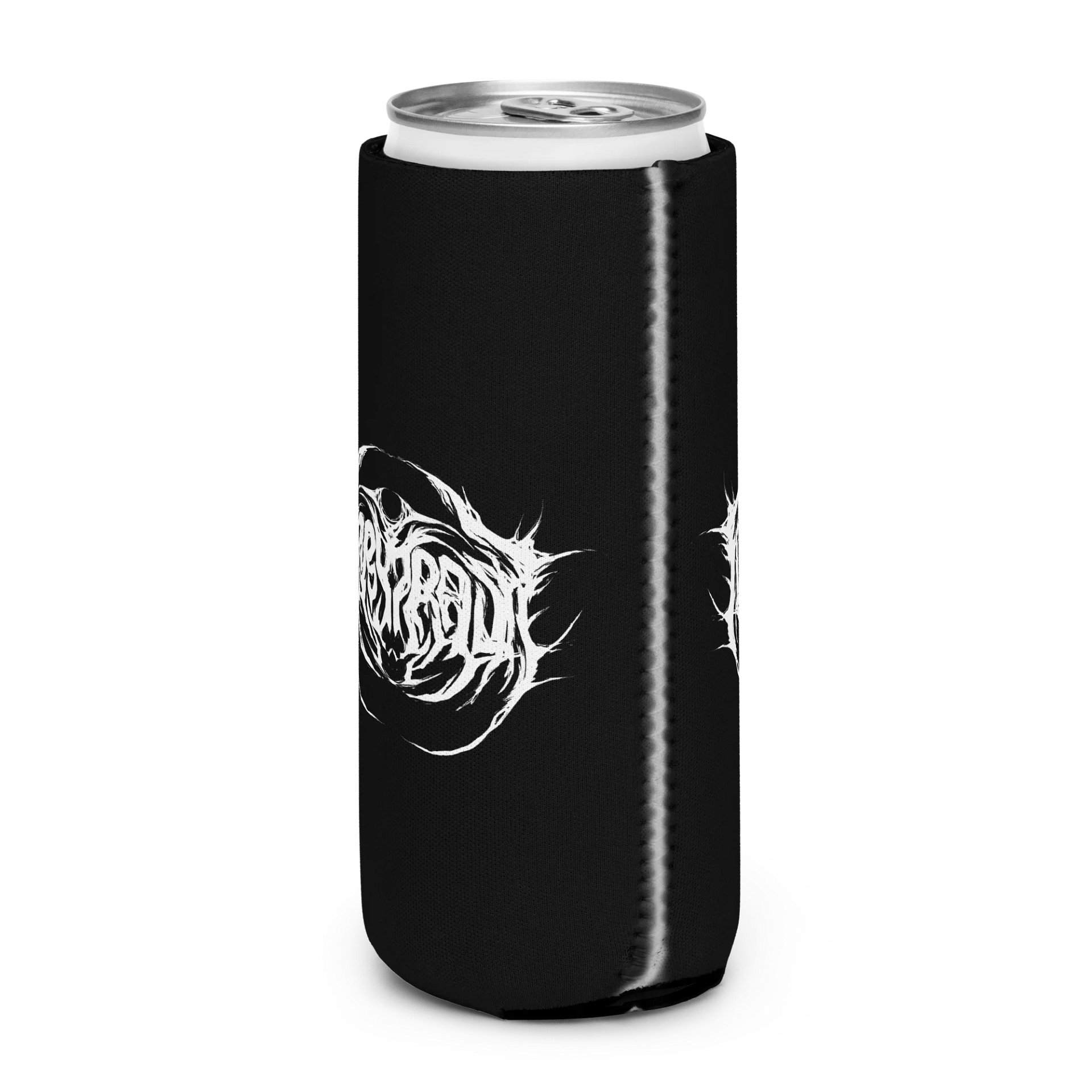 Metal Logo Koozie - White Print product image (11)