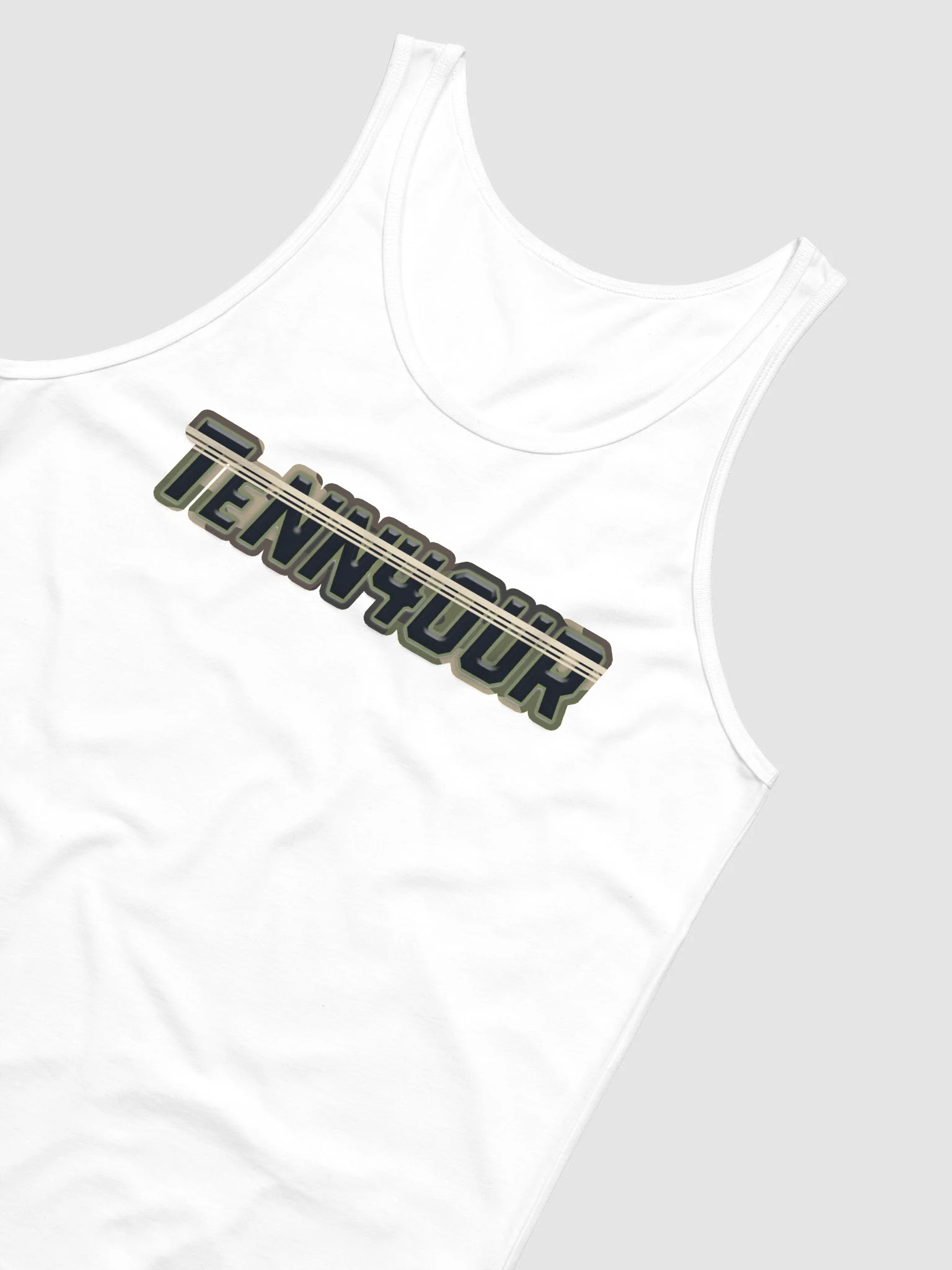 #TeNN4OURARMY Tank - Green & Black product image (8)