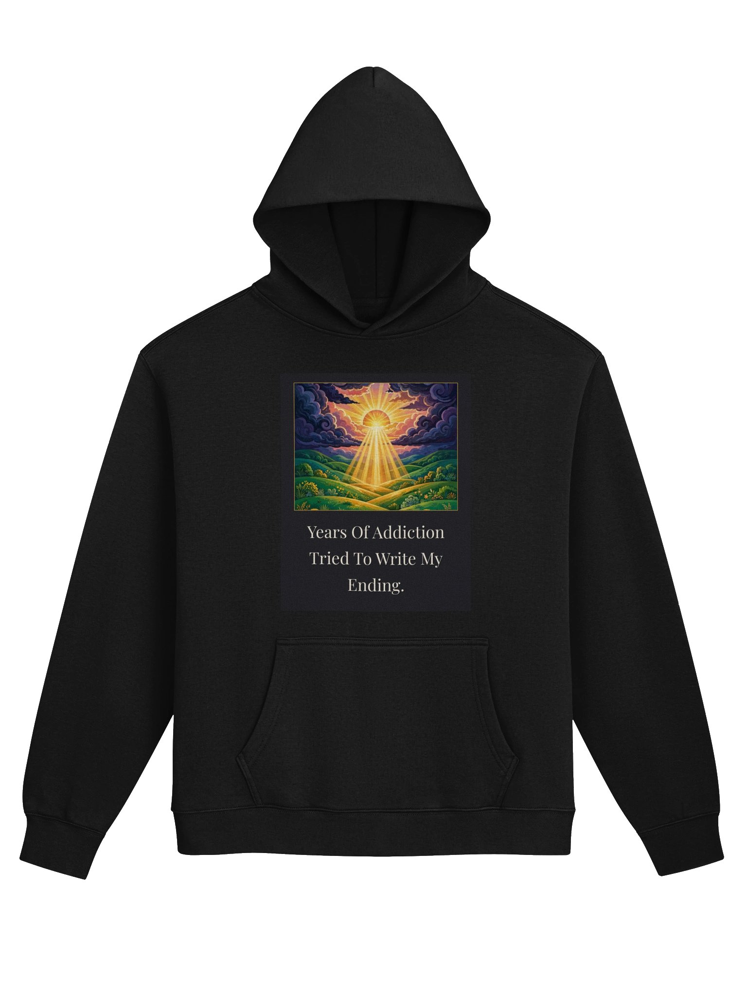 God Held The Pen Hoodie product image (1)