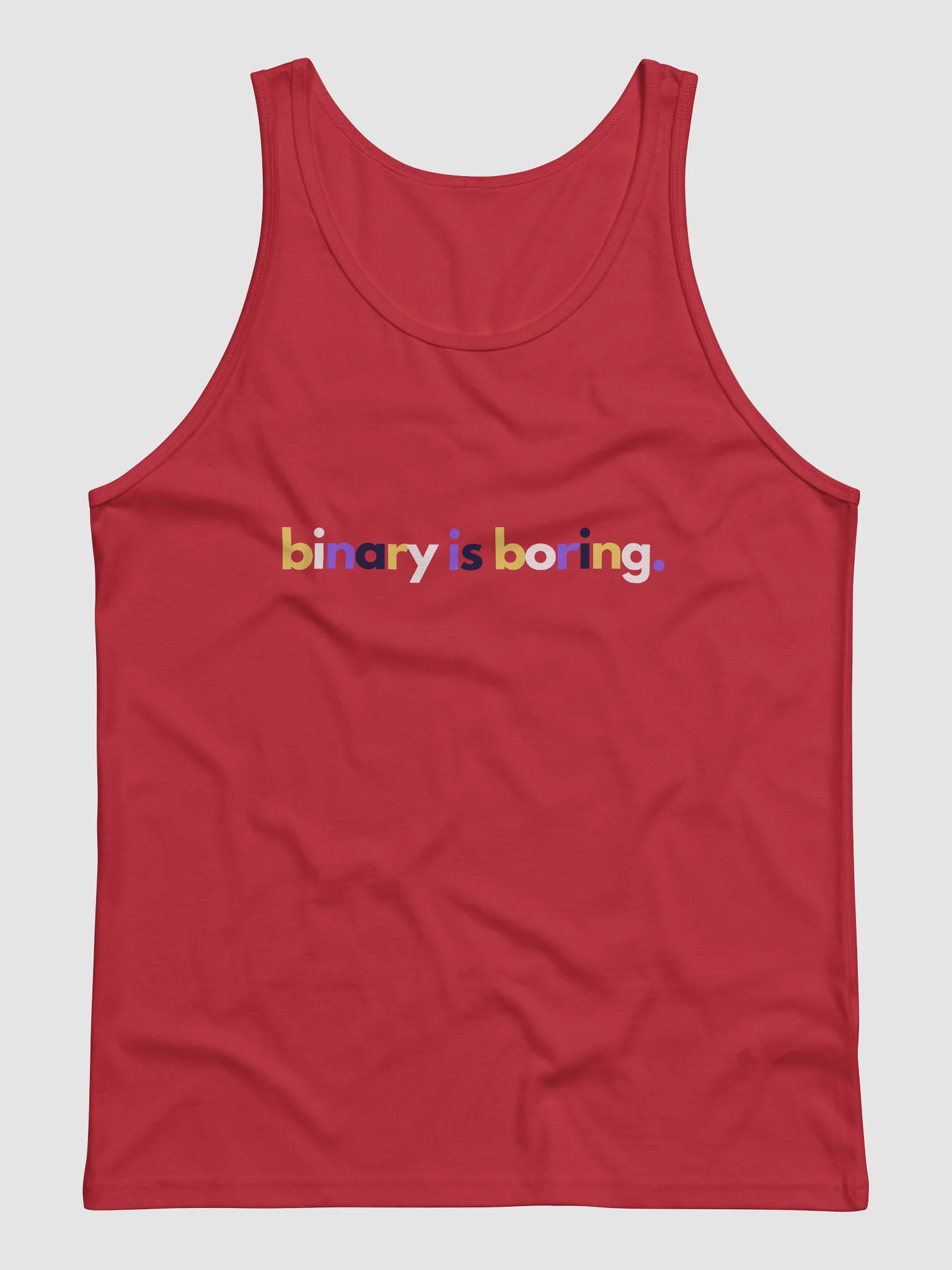 Binary Is Boring Tank product image (1)