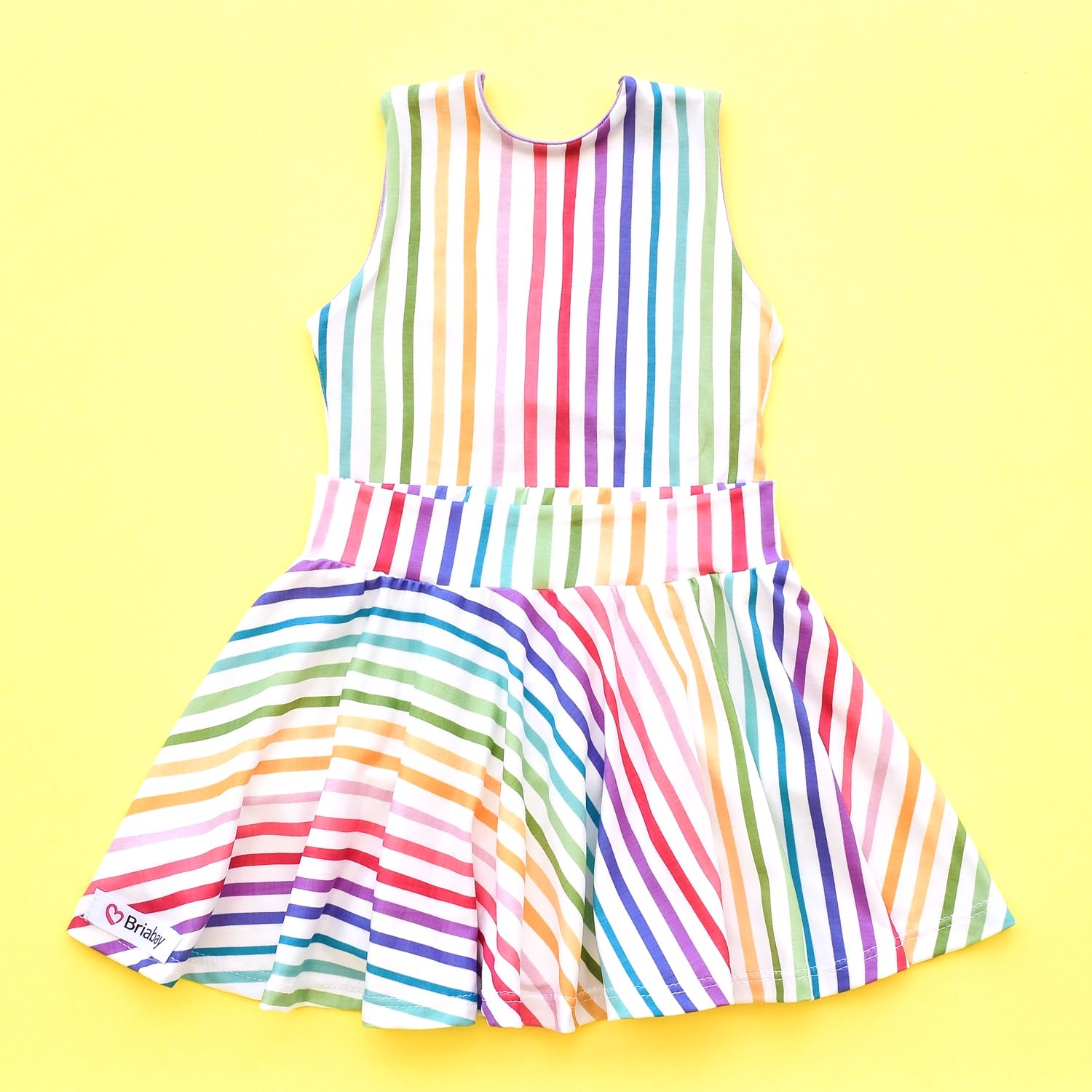 Rainbow & Lilac Reversible Fitted Top product image (5)