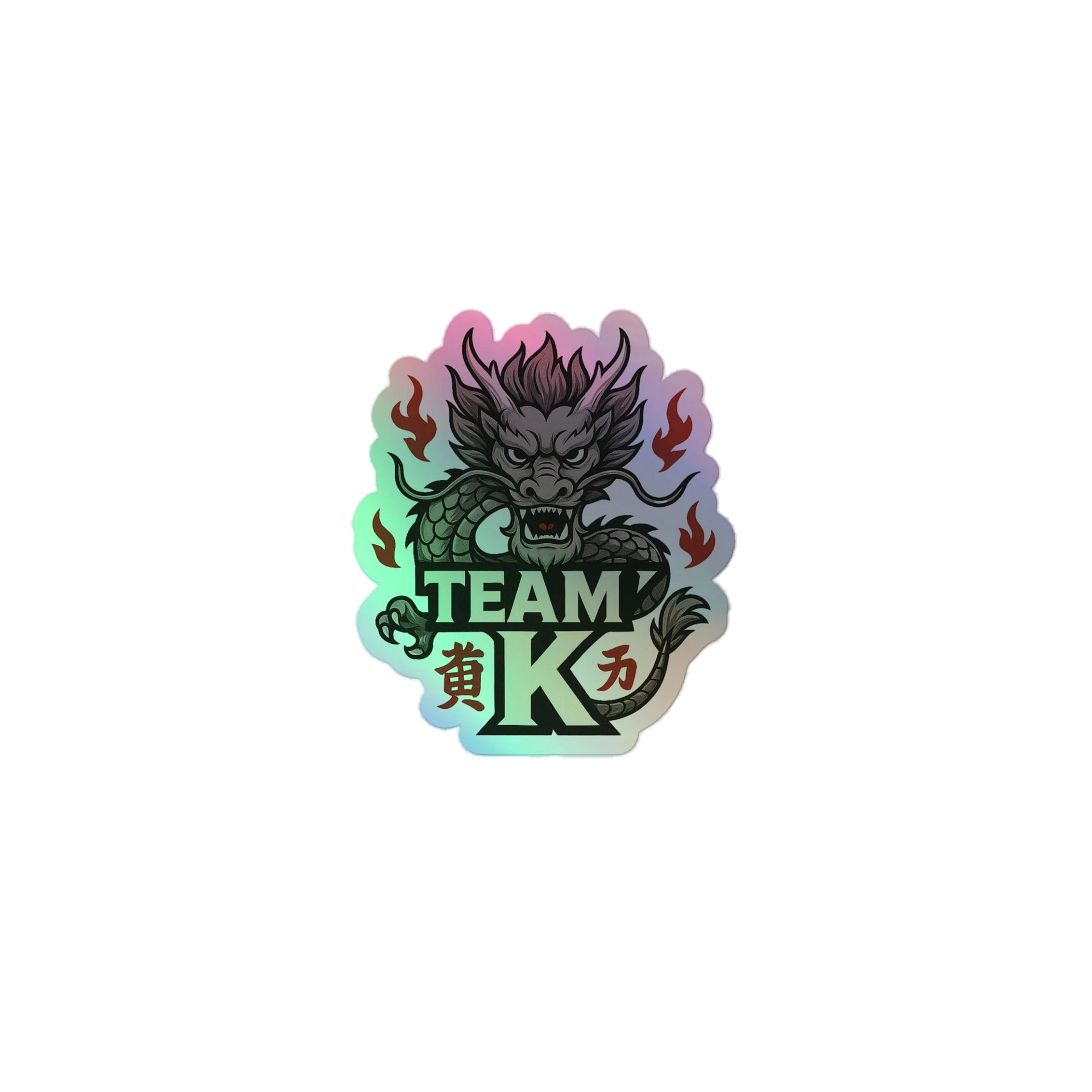 Team K China HOLOGRAPHIC" STICKERS product image (1)