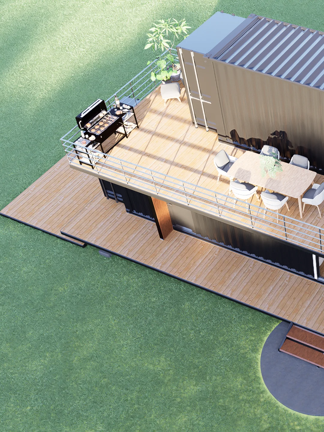 Shipping Container House 05 - Drawings\Blueprints CAD + PDF - Metric & Imperial product image (6)