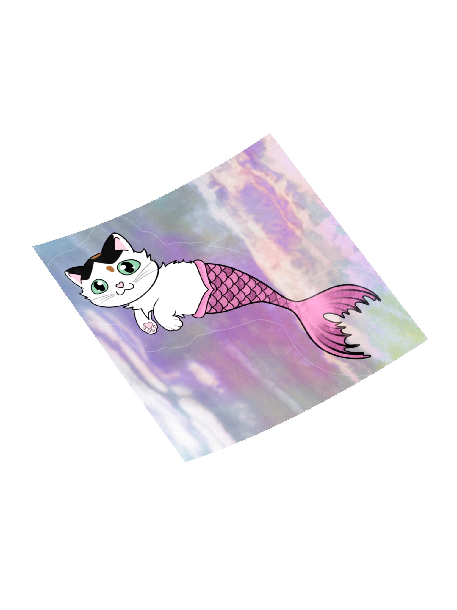 Ariel Mermaid Holographic Sticker product image (11)