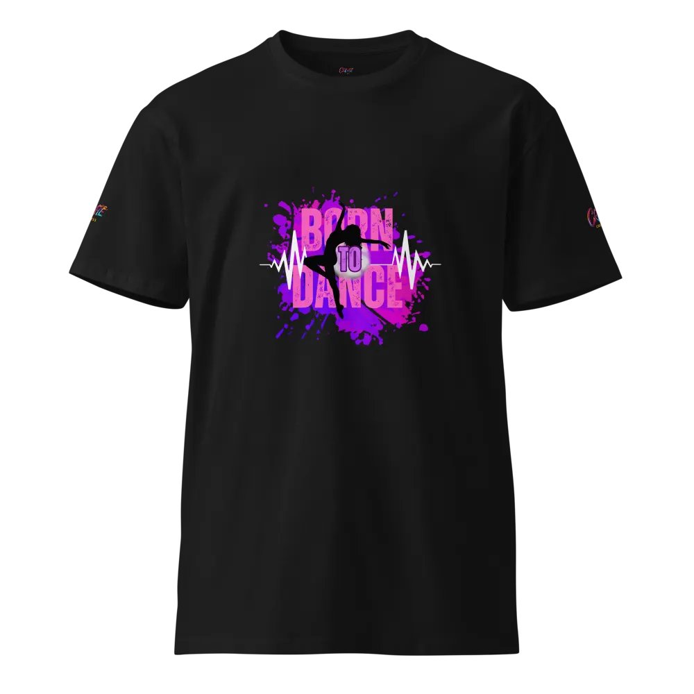 Born to Dance Her Silhouette Unisex Tee product image (1)