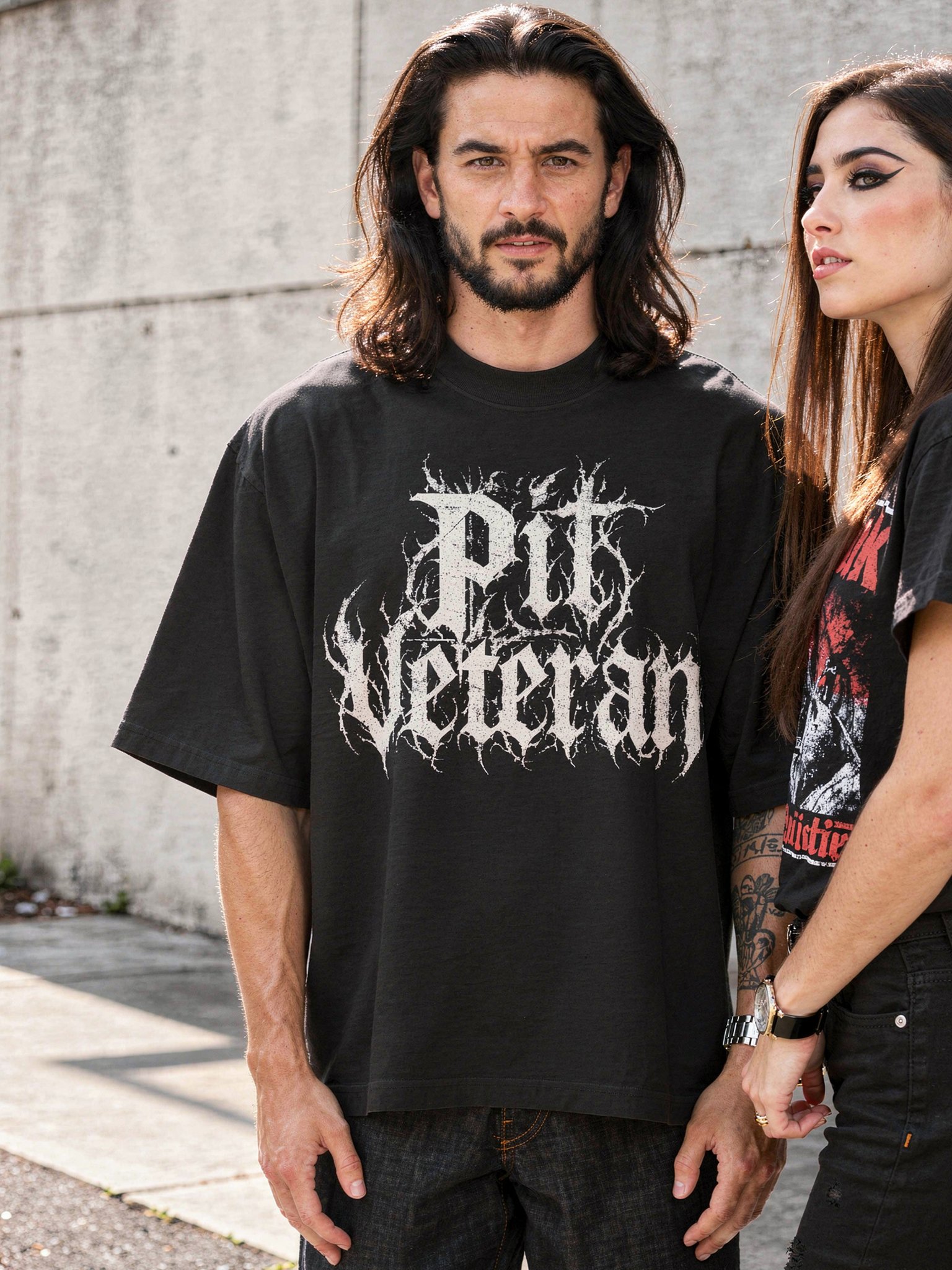 PIT VETERAN — Heavyweight Metal T-Shirt product image (8)