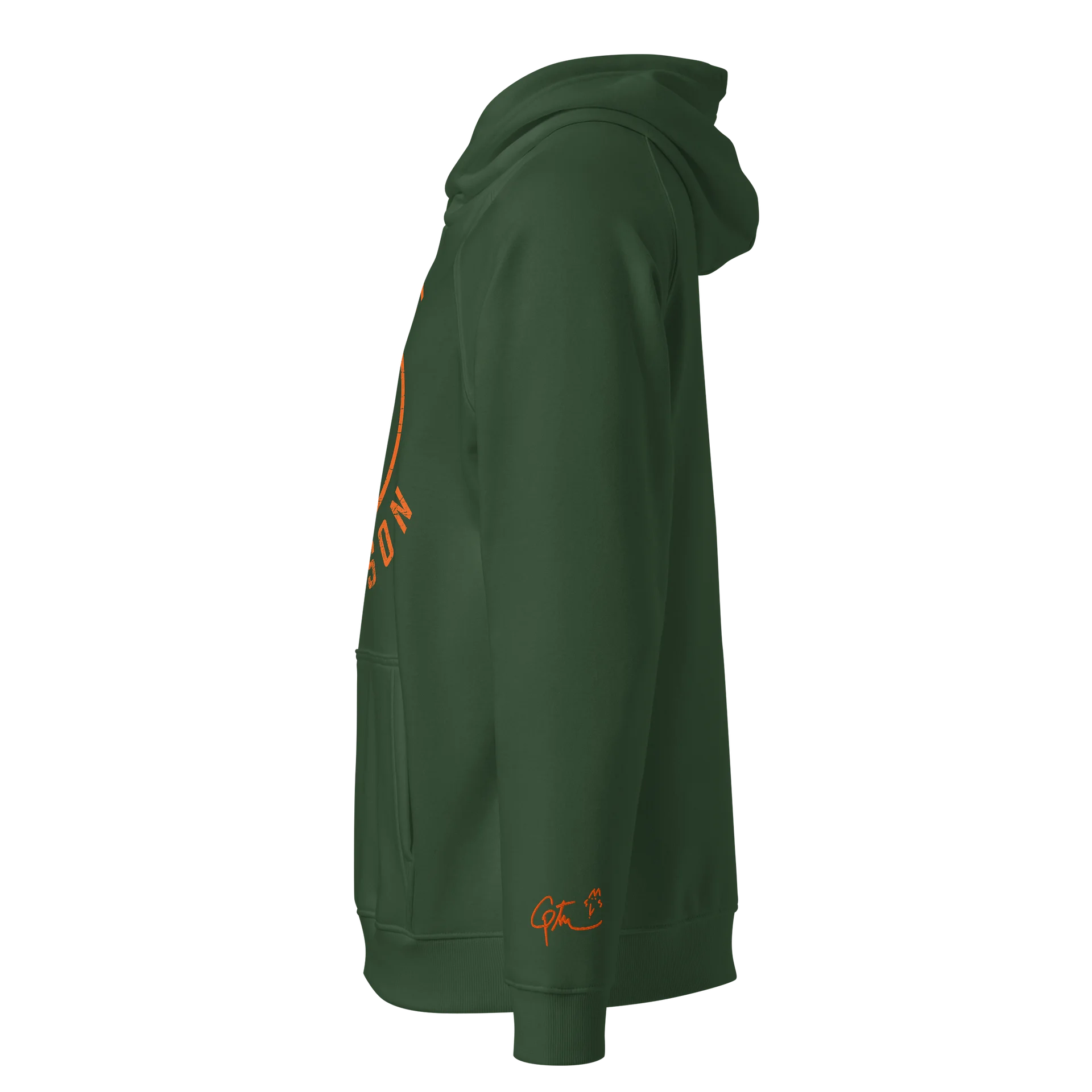 Coyote Coin Unisex Eco-Friendly Raglan Hoodie product image (2)