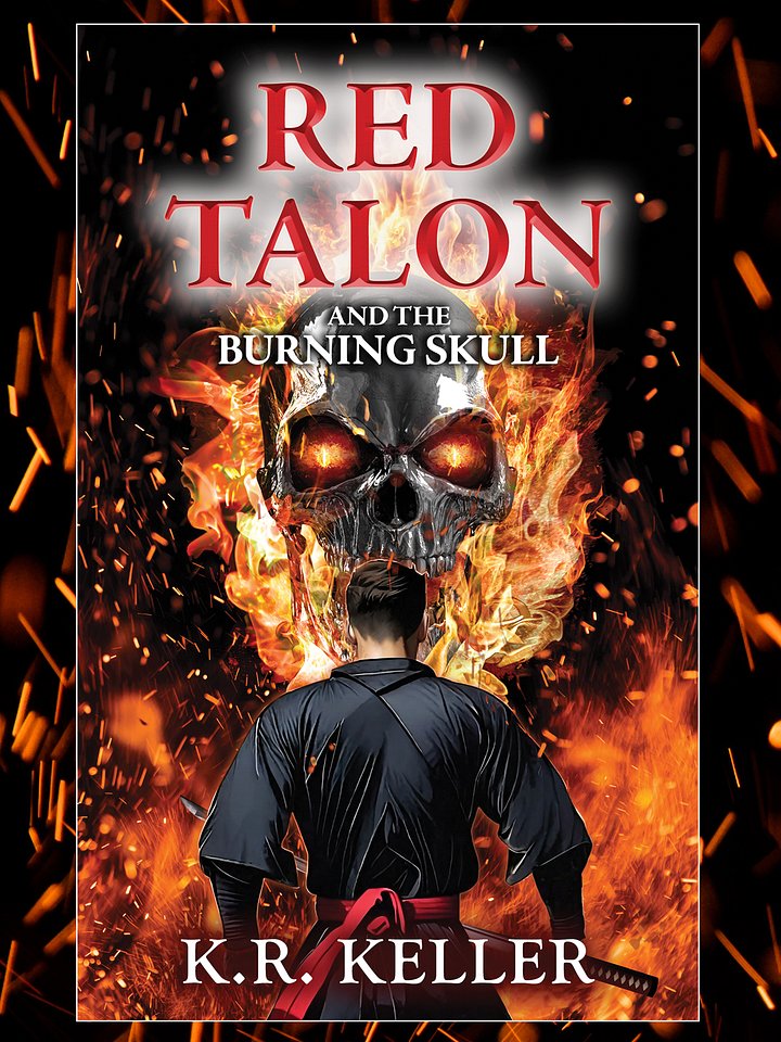 Red Talon and The Burning Skull Novel product image (1)