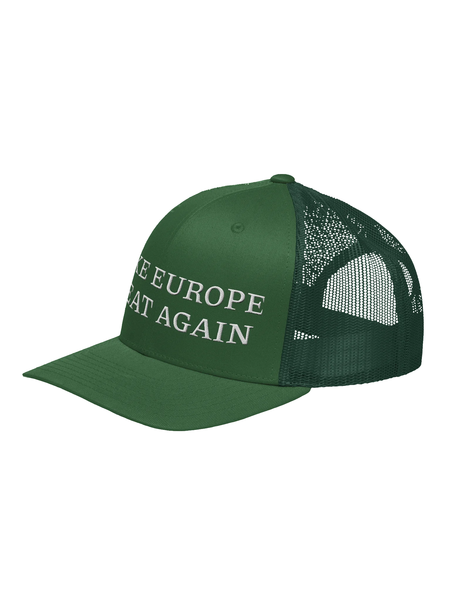 Make Europe Great Again Embroidery Trucker Hat product image (32)