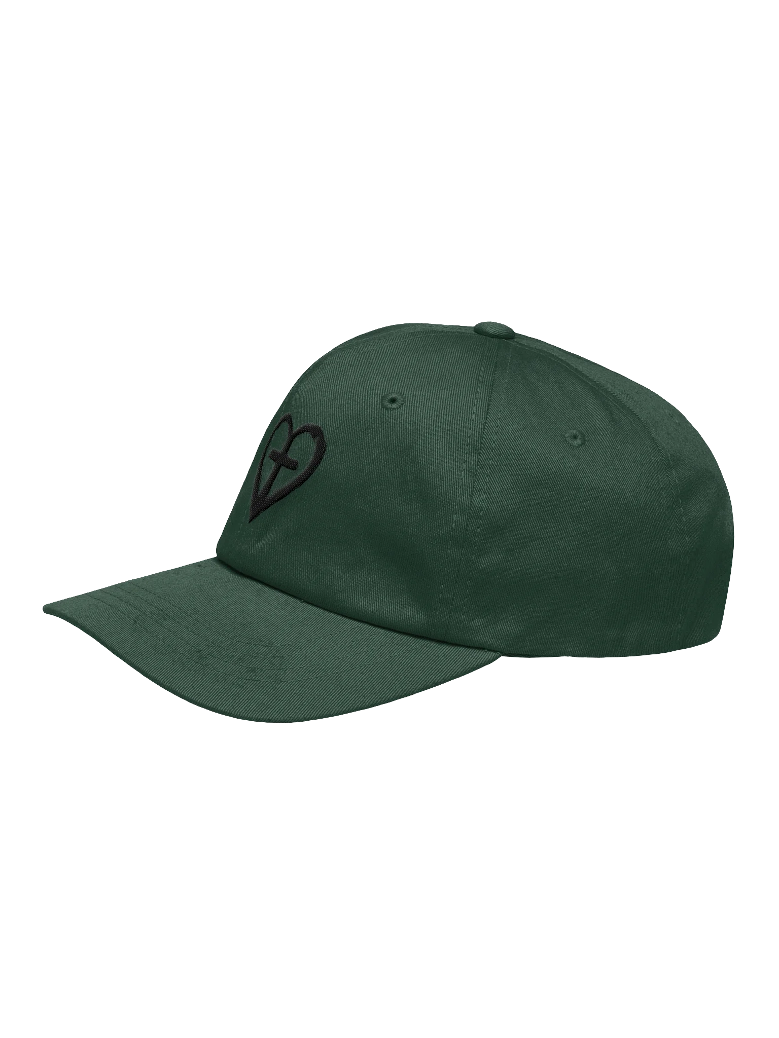 Faith Heart Relaxed Hat product image (3)