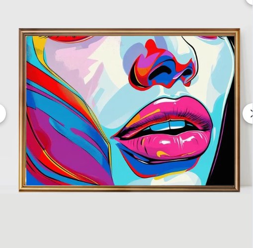 Lips Of Colour Wall Art product image (1)