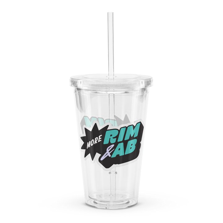 More Rim and AB Logo Plastic Tumbler product image (1)