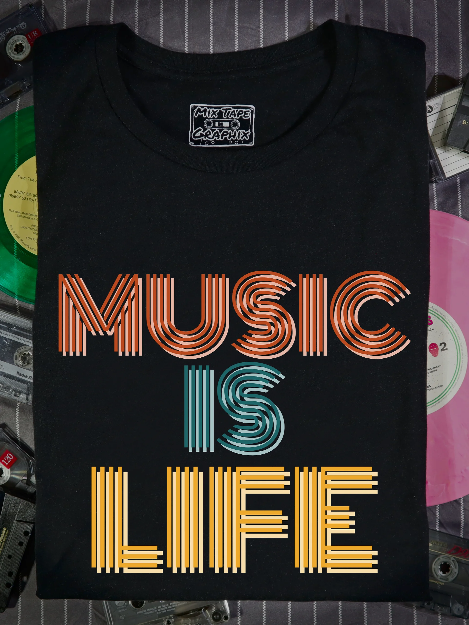 Music Is Life - Vintage product image (1)