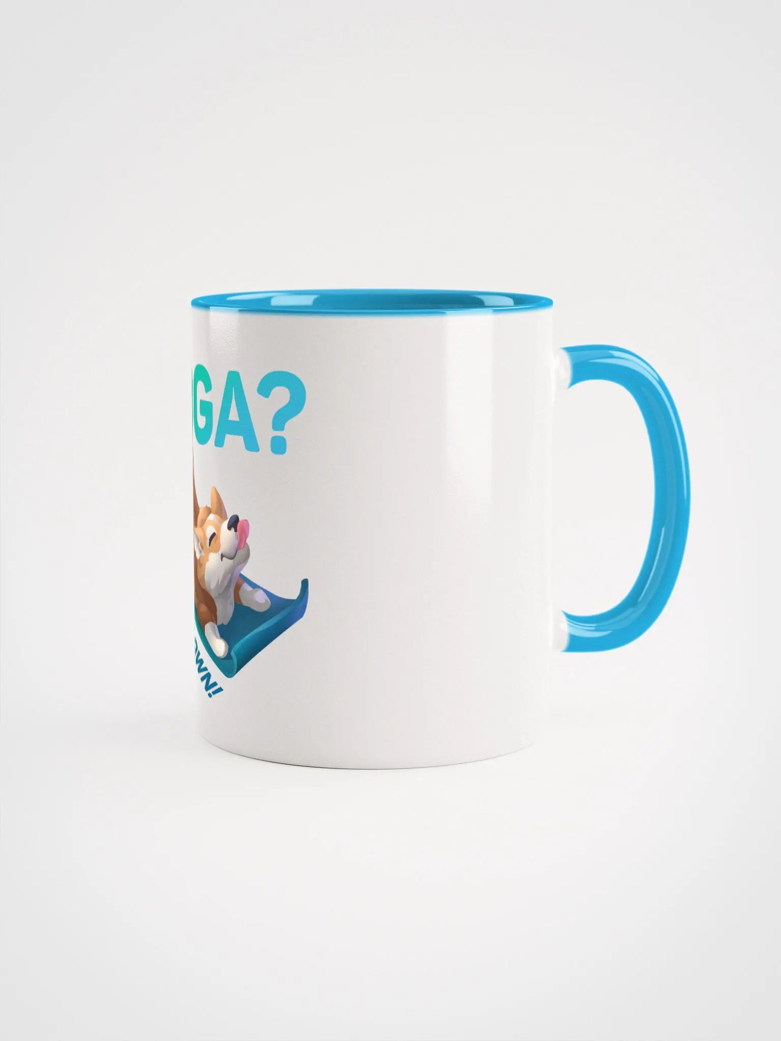 Yoga? I'm So Down! Ceramic Mug product image (2)