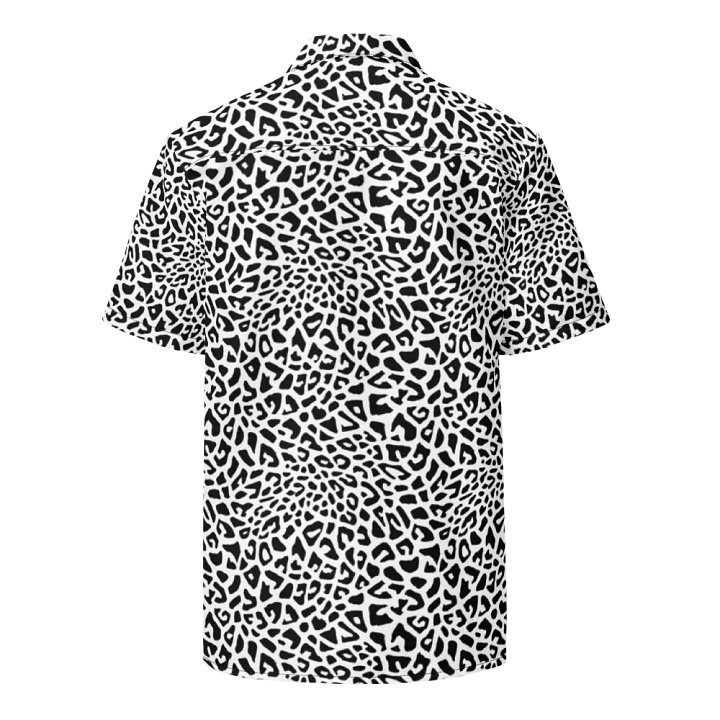 Silver Leopard Hawaiian Shirt product image (2)