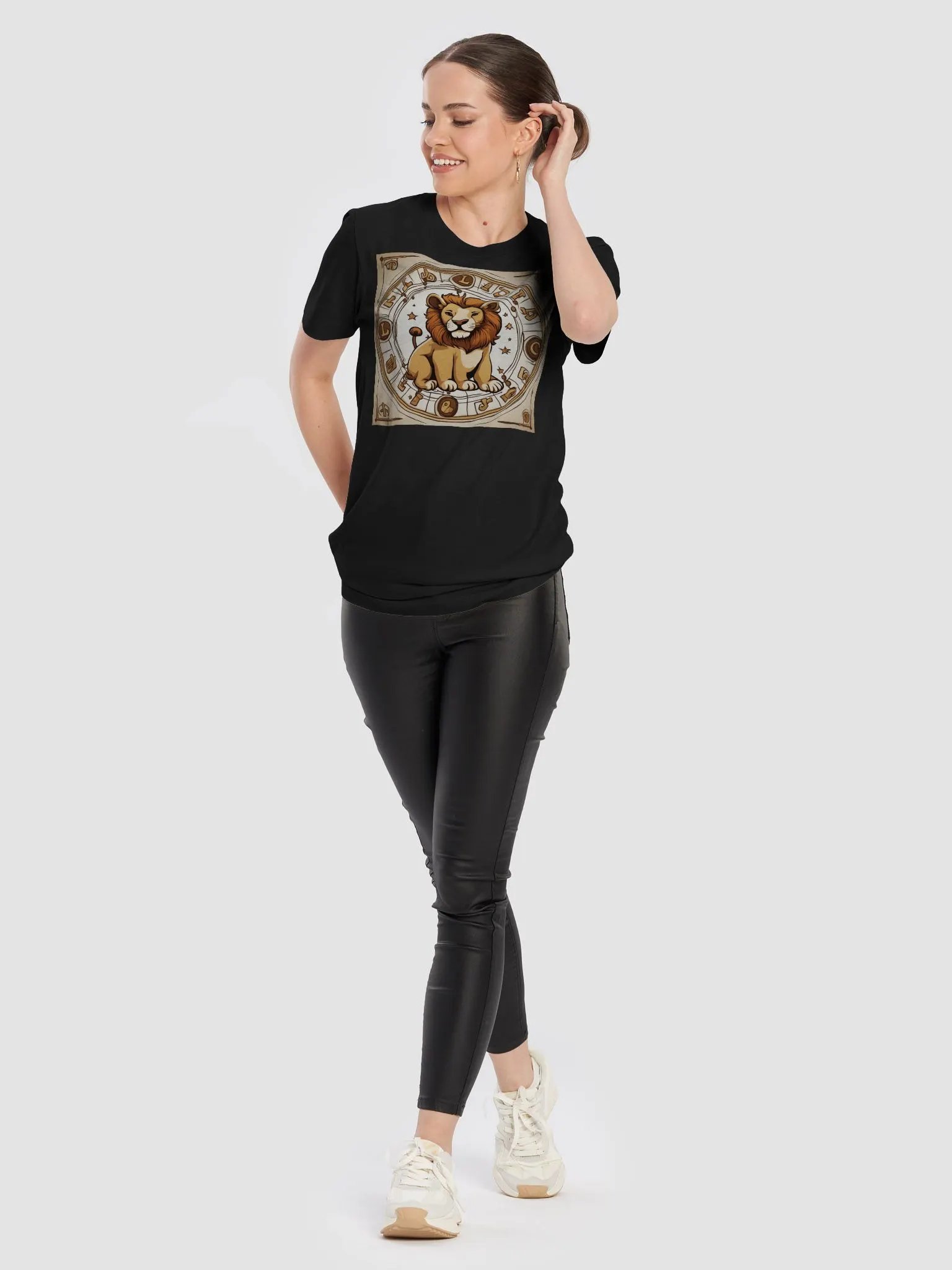 Unisex Leo Zodiac T-Shirt - Astrological Lion Design, Astrology Gift product image (1)