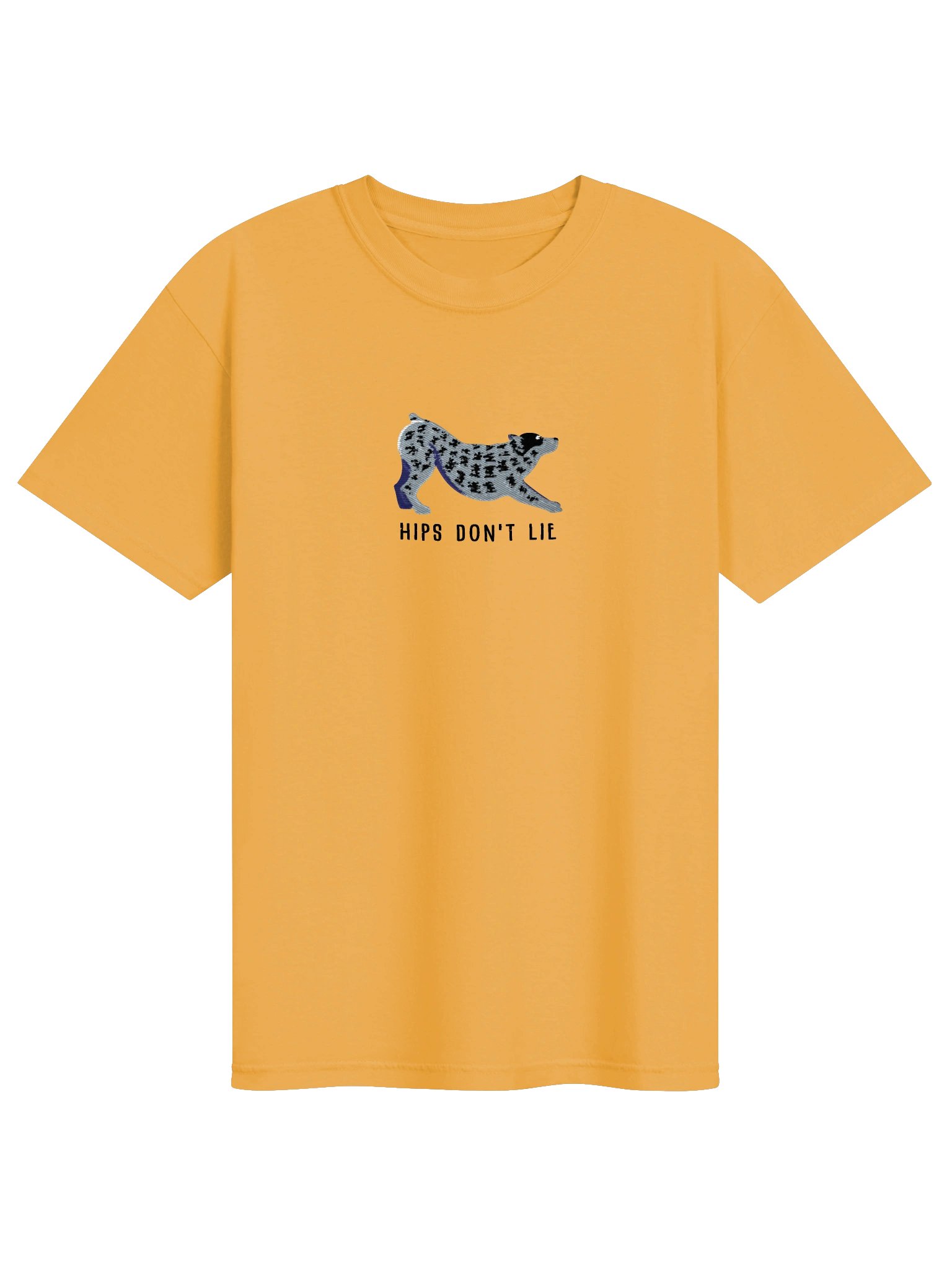 Hips Don't Lie T-Shirt(Embroidered) of an Australian Cattle Dog(Blue Heeler 2) product image (25)