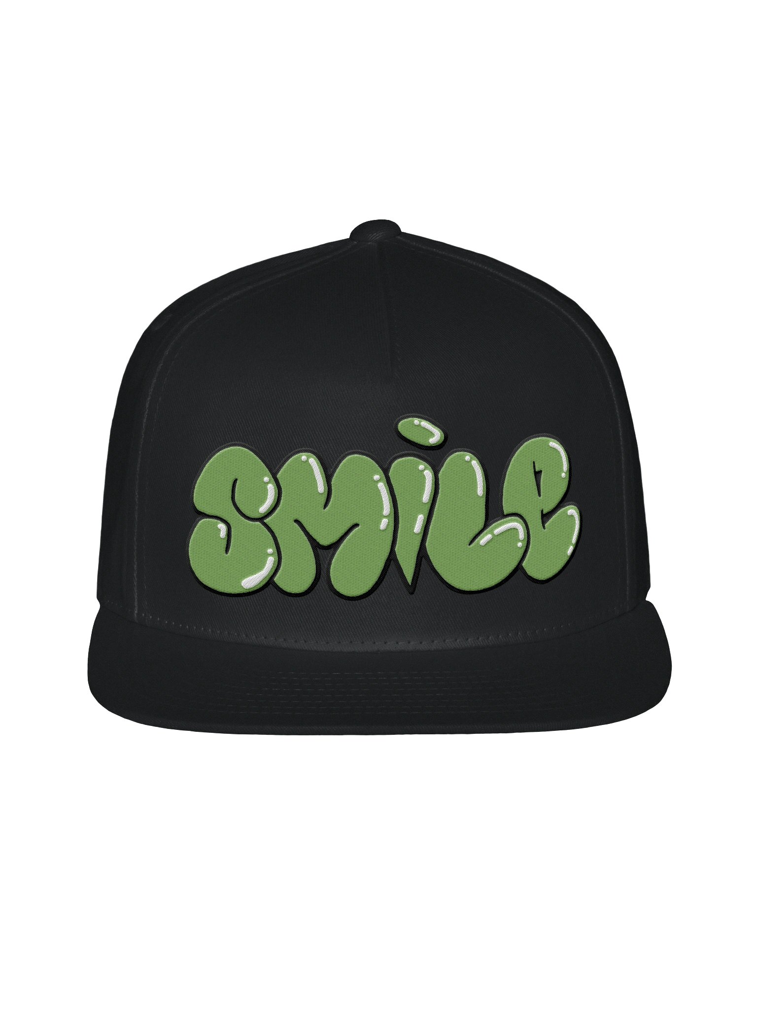Dill's Smile Line Embroidered Flat Cap product image (2)