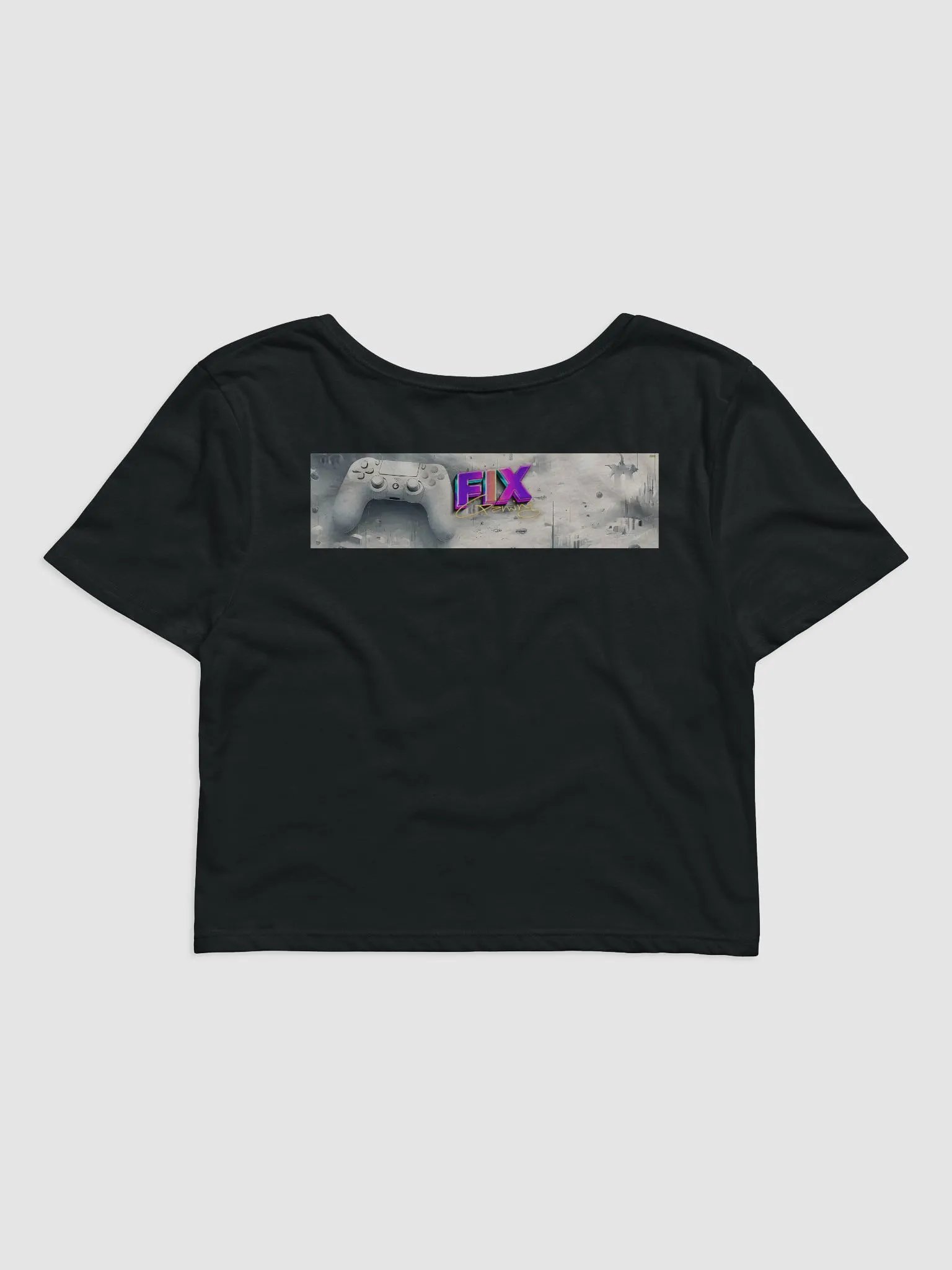 Neon FIX Gaming Crop Tee product image (4)